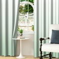 thumbnail image 5 of Lfeey Teal Ombre Light Blocking Curtains 2 Panel 63 Inch Room Darkening Grommet Curtains, 5 of 6