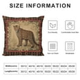 thumbnail image 5 of COMIO  Throw Pillow Cover Case Beautiful Wild Leo Pattern Leopard Skin Shawl Animal Print Decorative Pillowcase Case Cushion Cover for Bed Couch, 5 of 5