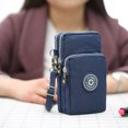 thumbnail image 4 of Moda mujer niñas cuerpo cruzado teléfono móvil bolso de hombro bolsa de muñeca monedero monederos ANGGREK Otros, 4 of 4