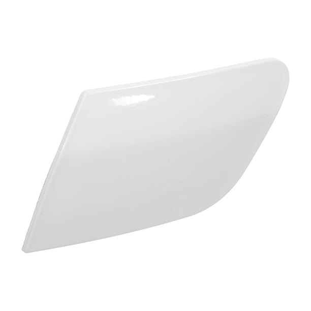 Tapa de boquilla de lavadora de faros del parachoques delantero izquierdo Unique Bargains No.1K5955109A Tapa de recorte del parachoques para VW Golf V MK5 GTI R32 2003-2009 Plástico blanco 1 Pcs
