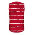 thumbnail image 5 of Ohufall Tank Tops for Women Fashion Casual Stripe Printed Keyhole Neckline Sleeveless T-shirt Tops Summer Womens Loose Fit Beach Shirts, 5 of 5