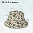 thumbnail image 5 of Balery Armadillo Sun Hats for Men Women Bucket Hat UPF 50+ Buckey Hat Boonie Hat Foldable UV Protection Hiking Beach Fishing Summer, 5 of 9