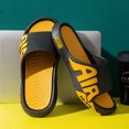 thumbnail image 3 of Zapatillas de verano para hombre, informales, con suela de EVA, suaves, para exteriores, playa, antideslizantes, ligeras, impermeables, con plataforma, sandalias de interior para hombre, 3 of 5