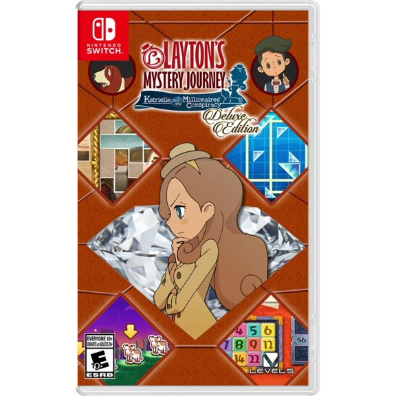 Layton's Mystery Journey: Katrielle and the Millionaires' Conspiracy - Deluxe Edition, Nintendo Switch, [Physical], 045496596668