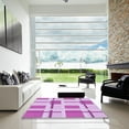 thumbnail image 7 of Ahgly Company Machine Washable Indoor Rectangle Transitional Blossom Pink Area Rugs, 7' x 10', 7 of 7