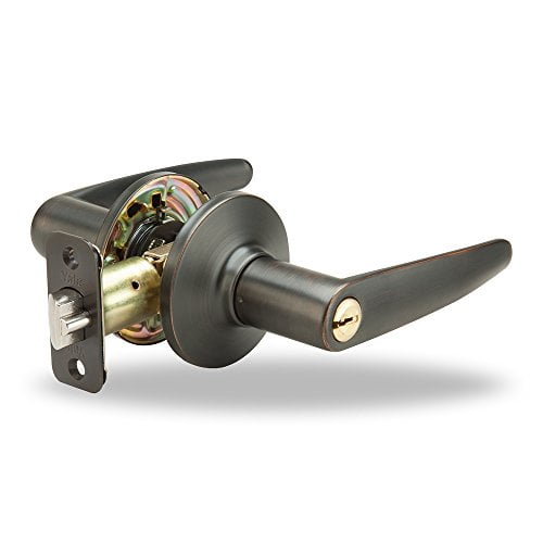Yale Edge Alpharetta Lever in Oil Rubbed Bronze - Entry