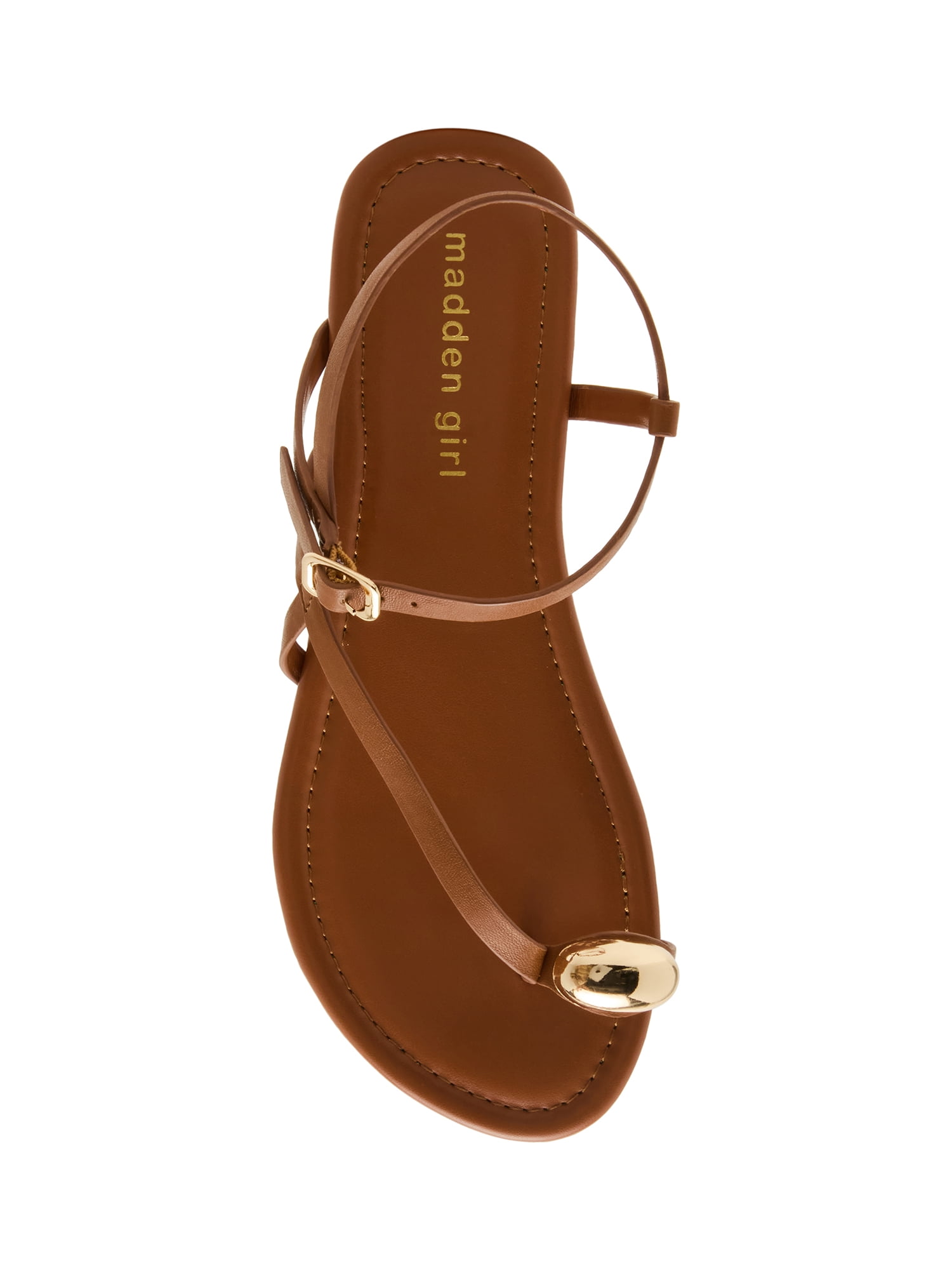 Madden Girl Women's Treasuree Strappy Flat Sandal