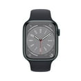 thumbnail image 2 of Restored Premium Apple Watch Series 8 (GPS + Cellular, 41mm) Midnight Aluminum Case with Midnight Sport Band (Refurbished), 2 of 5