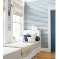 thumbnail image 3 of NextWall  Linen Cut Stripe Peel and Stick Wallpaper - 20.5 in. W x 18 ft. L, 3 of 6