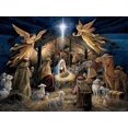 thumbnail image 1 of Pintura de diamantes 5D DIY, bordado religioso de Jesús, arte de Navidad, conjunto de mosaico redondo y cuadrado completo, punto de cruz, decoración del hogar, regalo, 1 of 4