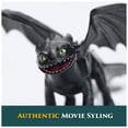 thumbnail image 4 of Dreamworks Dragons, How to Train Your Dragon, Toothless 9" Action Figure, 4 of 11