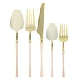 thumbnail image 2 of Disposable Plastic Flatware Dinner Utensils, 20 Pack, Infinity Modern Design Kitchen Silverware Cutlery, Perfect for Dinner, Parties, Buffet, Catering, 2 of 3