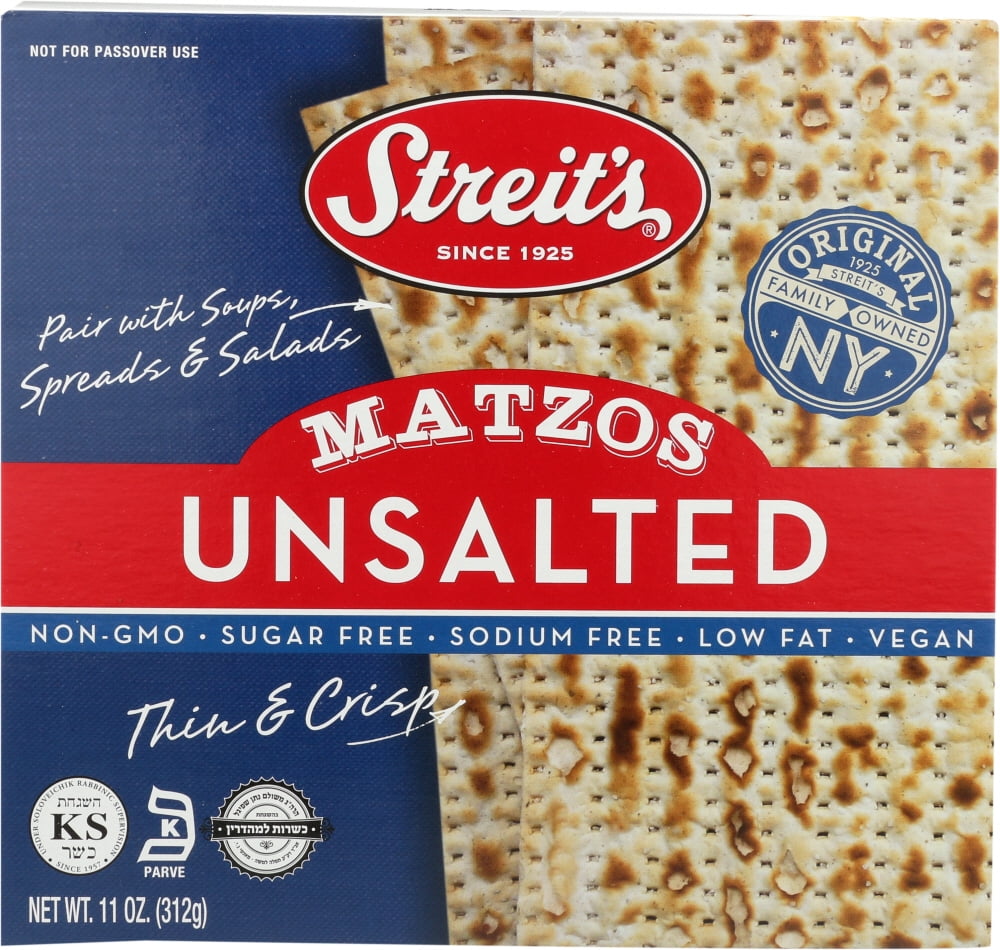 Unsalted Matzo, 11 oz, 1 Pack