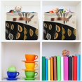 thumbnail image 7 of Flowers Leaves and Black Cat Storage Bins Baskets With Handles Storage Box Clothes Organizer Organization Toys, 7 of 7