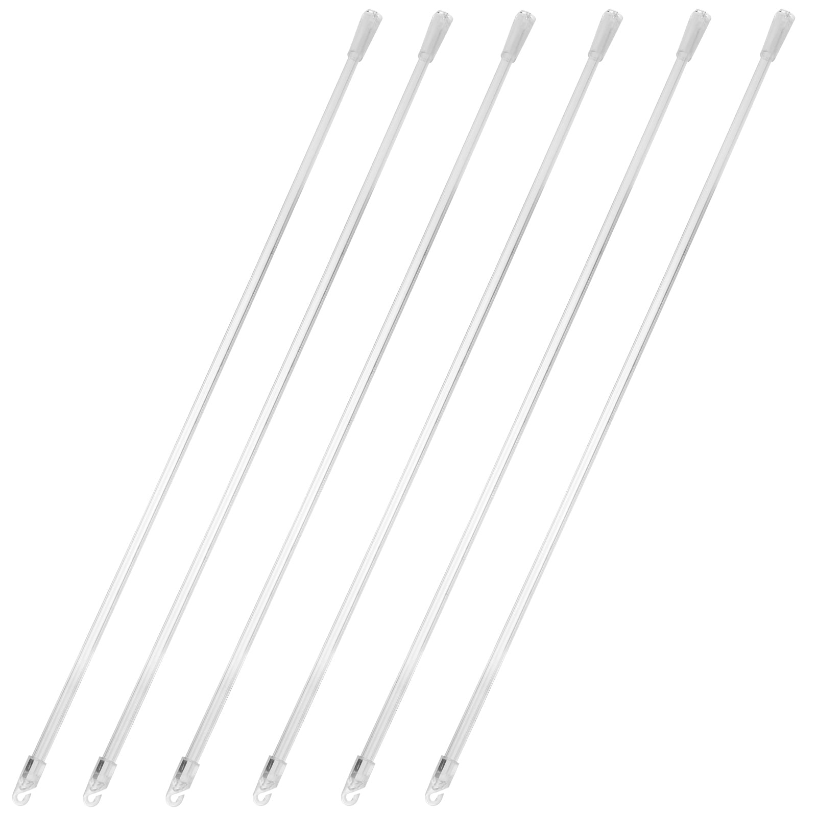 MasteelfCA 6pcs Household Blind Wand Vertical Blind Rod Replacement Window Blind Stick Blind Supply