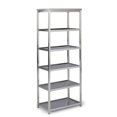 thumbnail image 4 of Homestyles Bold Stainless Steel Six Tier Shelf, 4 of 14
