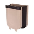 thumbnail image 1 of VONKY Folded Trash Can Hanging Dustbin Household Garbage Bin PP Trash Storage Box L, 1 of 7
