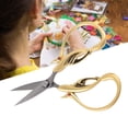thumbnail image 1 of Vintage Swan Scissors, Stainless Steel Sewing Tool For Embroidery With Ergonomic Handle, Visual Appeal, 1 of 8