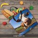 thumbnail image 5 of Balery Blue Sky Meadow Cute Cow Bolsa de Mano para Mujeres con Cremallera, Bolsa de Gimnasio con Compartimentos, Bolsa para Laptop, Bolsa para Trabajo, 5 of 7