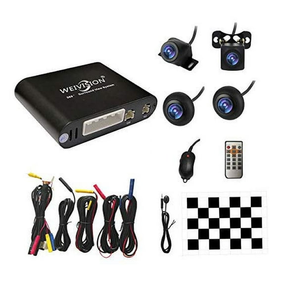 Weivision Universal 360 Degree Bird View System Car Video Monitor