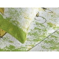 thumbnail image 3 of Ambesonne Nature Quilted Coverlet 3 Pcs, Floral with Sunflowers, King Size, Multicolor, 3 of 4