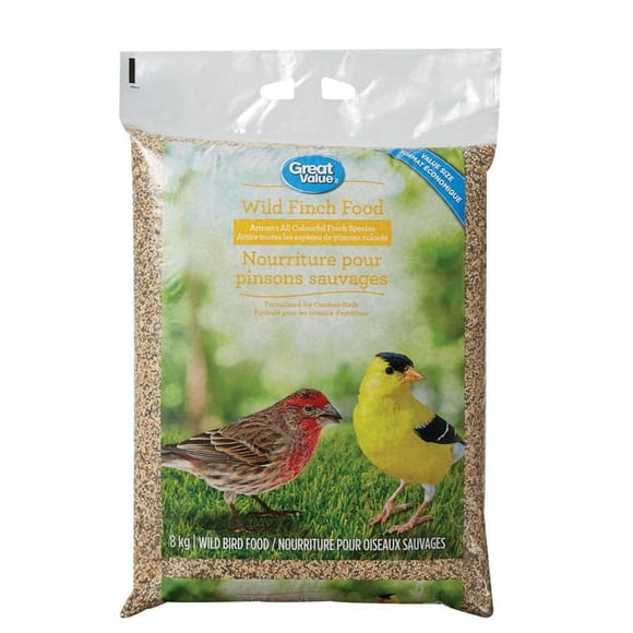 Great Value Wild Bird Finch Food 8KG