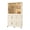 Cream White, variant on Bedroom Dressers, Portable Wardrobe Closet Storage Organizer for Clothes,Clothes Dresser,9 Magnetic Doors-9 Cubes & 1 Hanging Rod,6 pcs hangers , Baby Wardrobe Storage Cabinet,White, Bedroom Storage