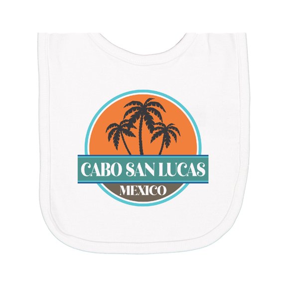 Inktastic Cabo San Lucas Beach Vacation Newborn Bib