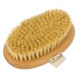 thumbnail image 3 of Cepillo corporal Piel reafirmante Elimina la piel muerta Limpieza profunda Cepillo de piel de madera de haya con efecto de masaje para piernas Pie, 3 of 8
