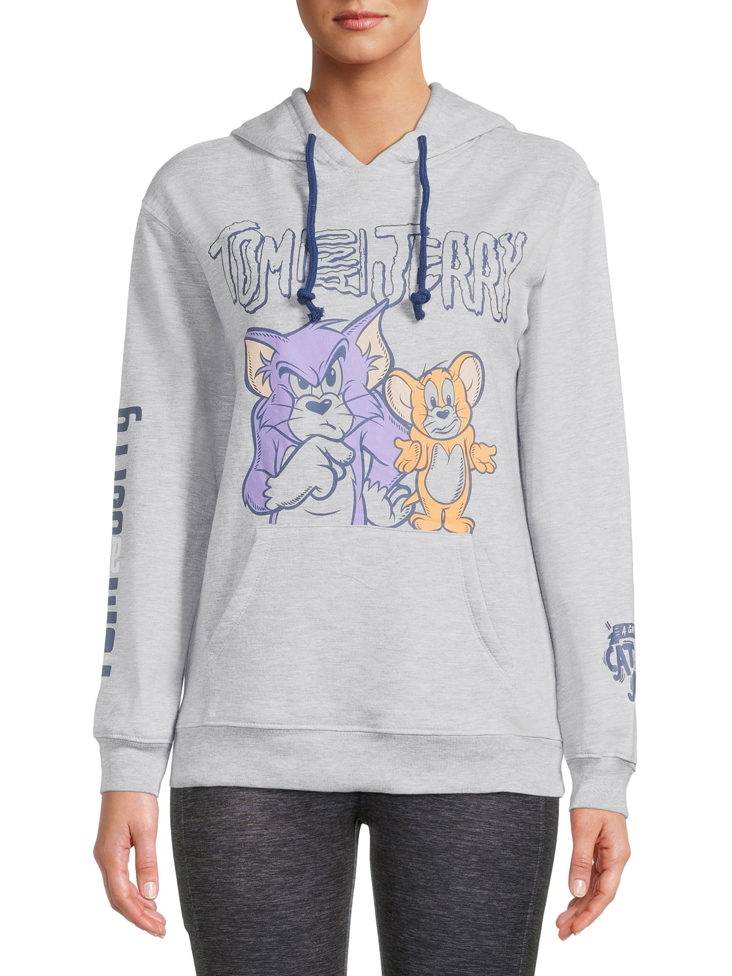 Tom & Jerry Tom and Jerry Junior's Graphic Print Hoodie