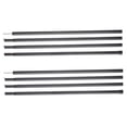 thumbnail image 4 of OULII 2Pcs Portable Black Tent Poles Metal Rod Kit for Tent Canopy and Shelter Support, 4 of 8
