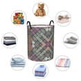 thumbnail image 3 of DouZhe Paniers à Linge Imperméables et Pliables, Style Tribu Mandala Imprimés de Fleurs Circular Hamper avec Poignées, 3 of 6