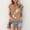 Brown, variant on Womens Tops Casual Cap Sleeve Trendy Tank Tops Floral Print Lace V-Neck Loose Fit Oversized T-Shirts for Women Lightweight Summer Blouse