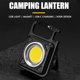 thumbnail image 5 of Mini llavero portátil luz COB fuente de luz Camping linterna fuerte imán gancho bloqueo plegable so Irfora Lámpara portátil, 5 of 7