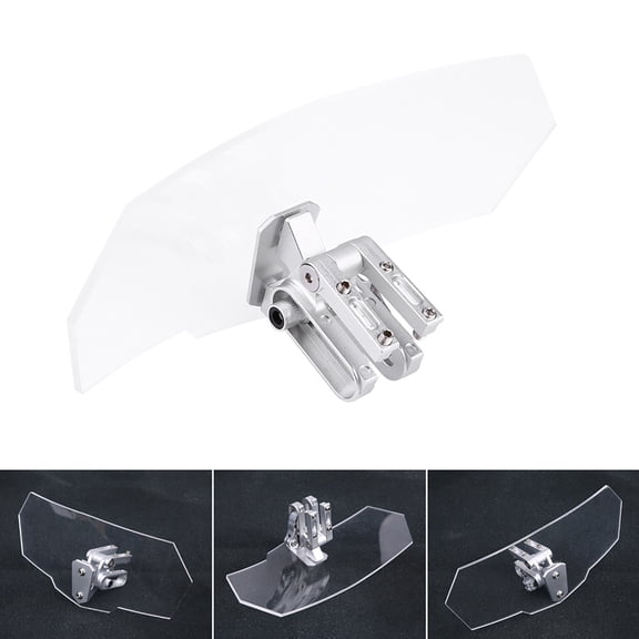 Parabrisas De Motocicleta Viento De Parabrisas Universal Ajustable