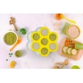 thumbnail image 3 of Silicone Baby Food Freezer Tray, Baby Food Storage Container, Microwave & Dishwasher Safe, for Homemade Baby Food, Fruit Purees & Vegetable and Breast Milk, by Satiety, 3 of 5
