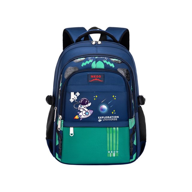 Mochila escolar para estudiantes de primaria, grado masculino 1-3-6, moderna, ligera, reducción de carga, protección de la columna vertebral, gran capacidad, mochila para niños, mochila, mochila para