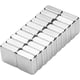 thumbnail image 3 of Puissant aimant néodyme super fuerte para bricolaje para paneles de pared, refrigerador, cuadro blanco - Aimant Neodyme Carré de 10X10X4mm (20PCS), 3 of 5