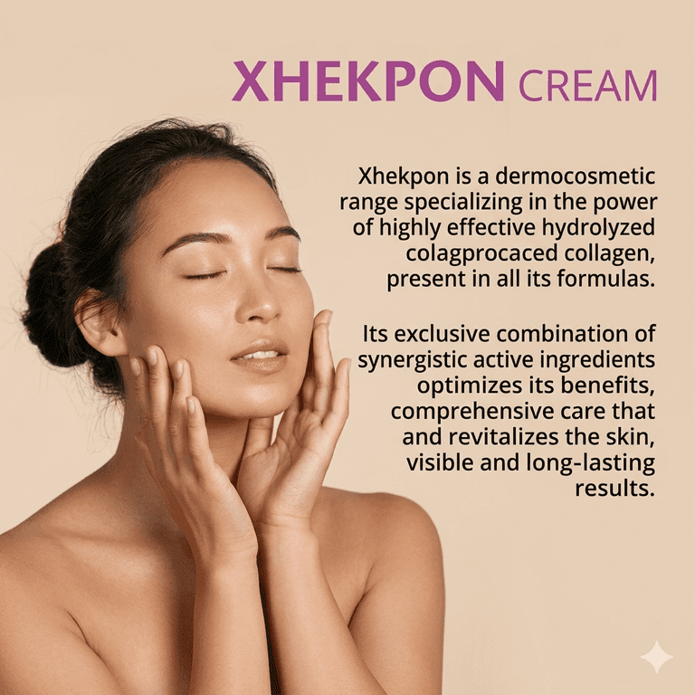 Xhekpon Smooth Care Cream for Face, Neck and Cleavage with