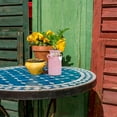 thumbnail image 6 of COSMOBETTY 2Pcs Iron Flower Bucket Pink Metal Flowerpot Bucket Square Home Decoration 11.8X3.1X3.1in, 6 of 8