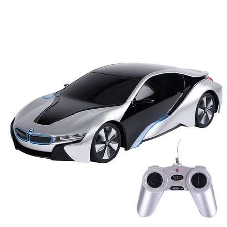 Wonder Wheels 1:24 RC Remote Control BMW i8 Concept RC Remote Control Sports Car - Silver