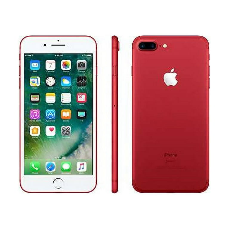 Restored Apple iPhone 7 Plus 128GB, (PRODUCT) Red - Unlocked LTE  (Refurbished)