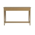 thumbnail image 3 of Linon Moreland Single Drawer Solid Wood Desk, Driftwood Finish, 3 of 16