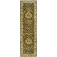 thumbnail image 3 of SAFAVIEH Heritage Lennox Oriental Wool Area Rug, Green/Taupe, 8' x 8' Square, 3 of 9