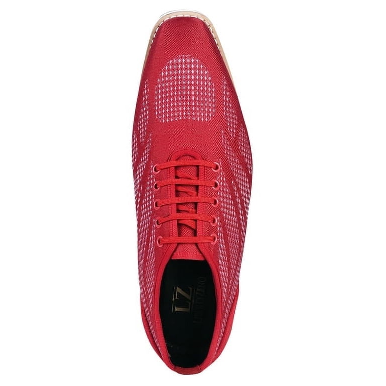 LIBERTYZENO Mens Casual Shoes Textile And Suede Leather Lace  display picture 3