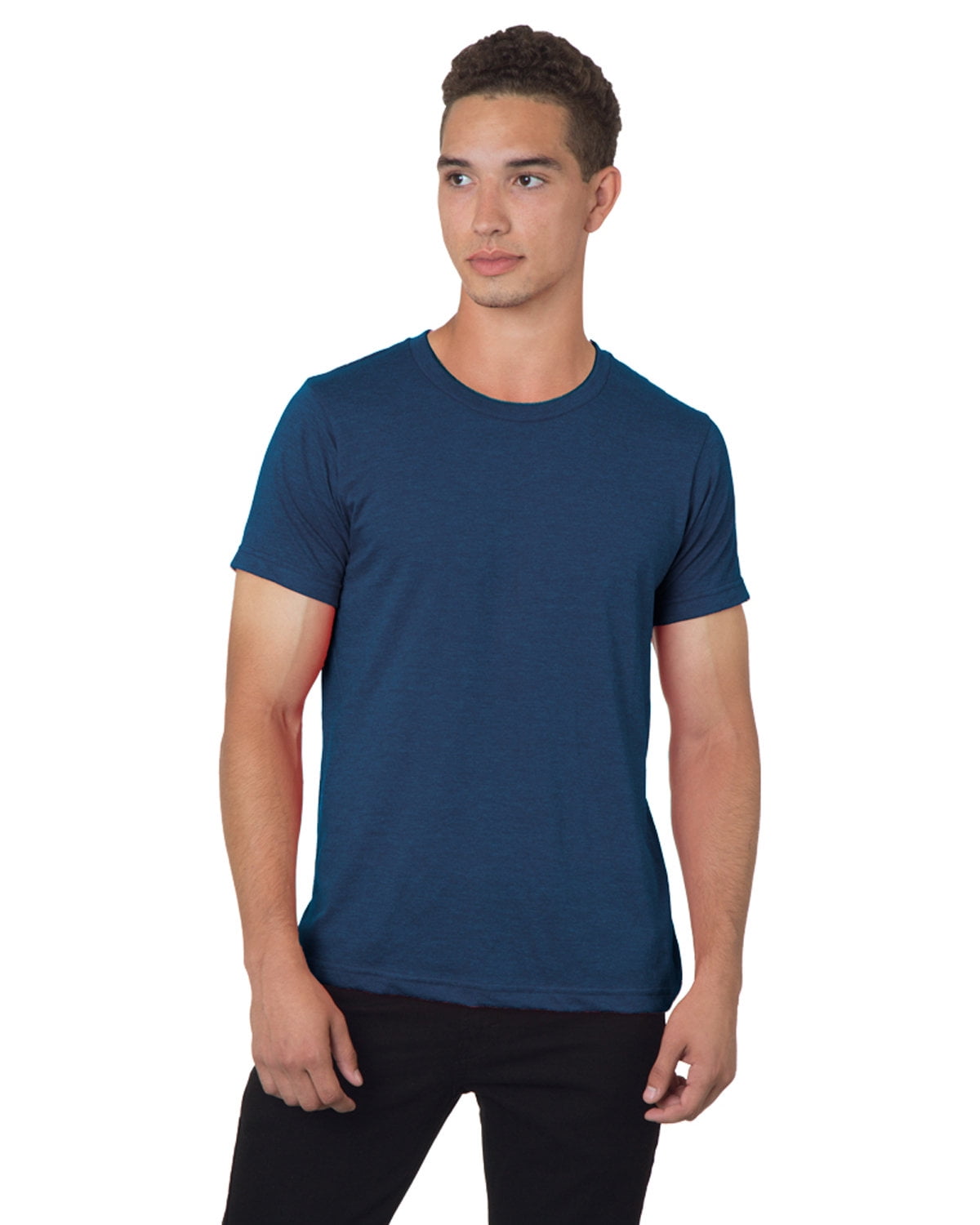 Heather Navy 3XL Bayside Apparel Unisex Short Sleeve Jersey T-Shirt Heather Navy 3XL Bayside Apparel Unisex Short Sleeve Jersey T-Shirt