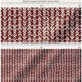 thumbnail image 2 of Soimoi Red Cotton Voile Fabric Geometric Arrow Tribal Print Fabric by the Yard 42 Inch Wide, 2 of 7