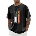 thumbnail image 1 of Tops para hombre, blusas y camisas de cuello redondo y manga corta para hombre, blusas casuales de moda con cuello redondo y manga corta para hombre, blusas para hombre, 1 of 3