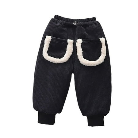 

Boys and Girls Winter Plus Thick Pants Fashion Out Wear A Pair Of Winter Double Pocket Pants for Boys and Babies 6 Month Baby Boy Shirts 3 Month Boy Sweater Toddlers Clothes Boys 5t 18 Month Girl