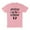 Pink, variant on Keeper of the Gender Shirt Unisex Large White